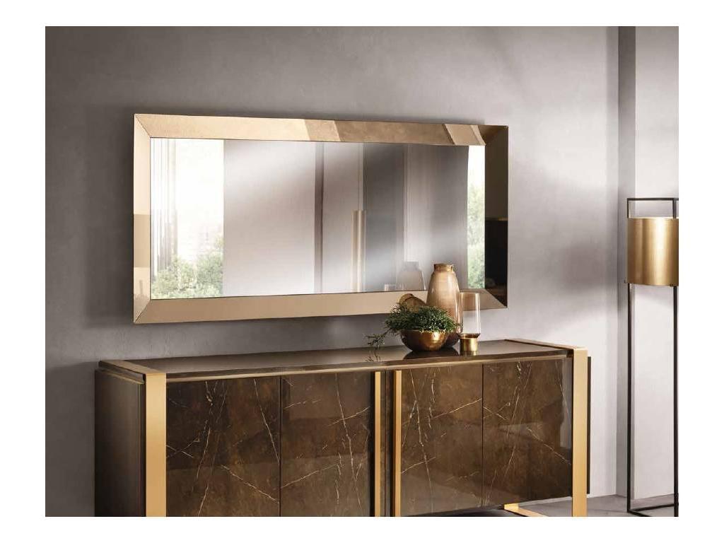 Arredo Classic зеркало настенное арт.31 (венге, коричневый, золото) Essenza