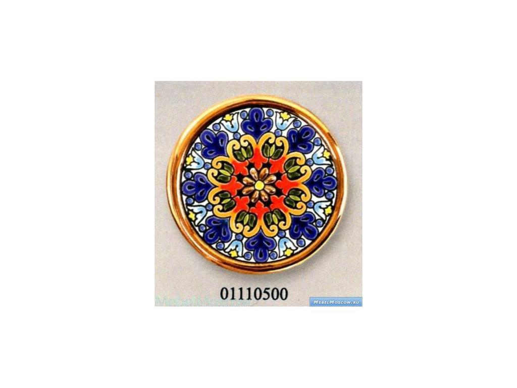 Cearco тарелка декоративная диаметр 11 см (золото) Ceramico
