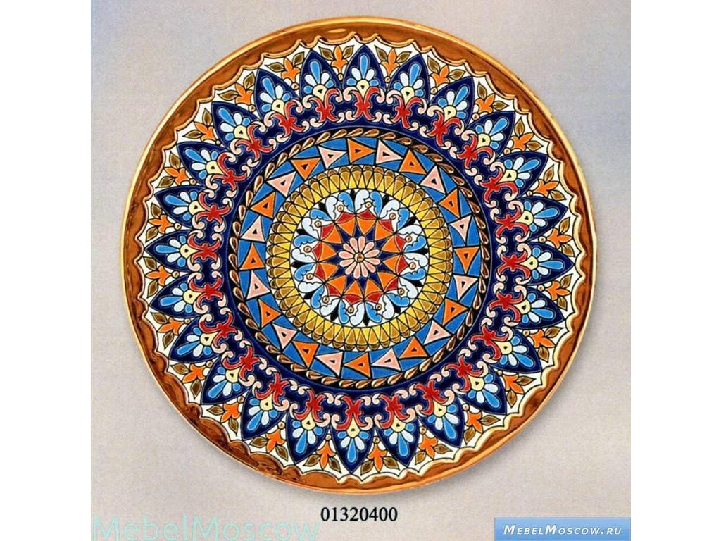 Cearco тарелка декоративная диаметр 32 см (золото) Ceramico