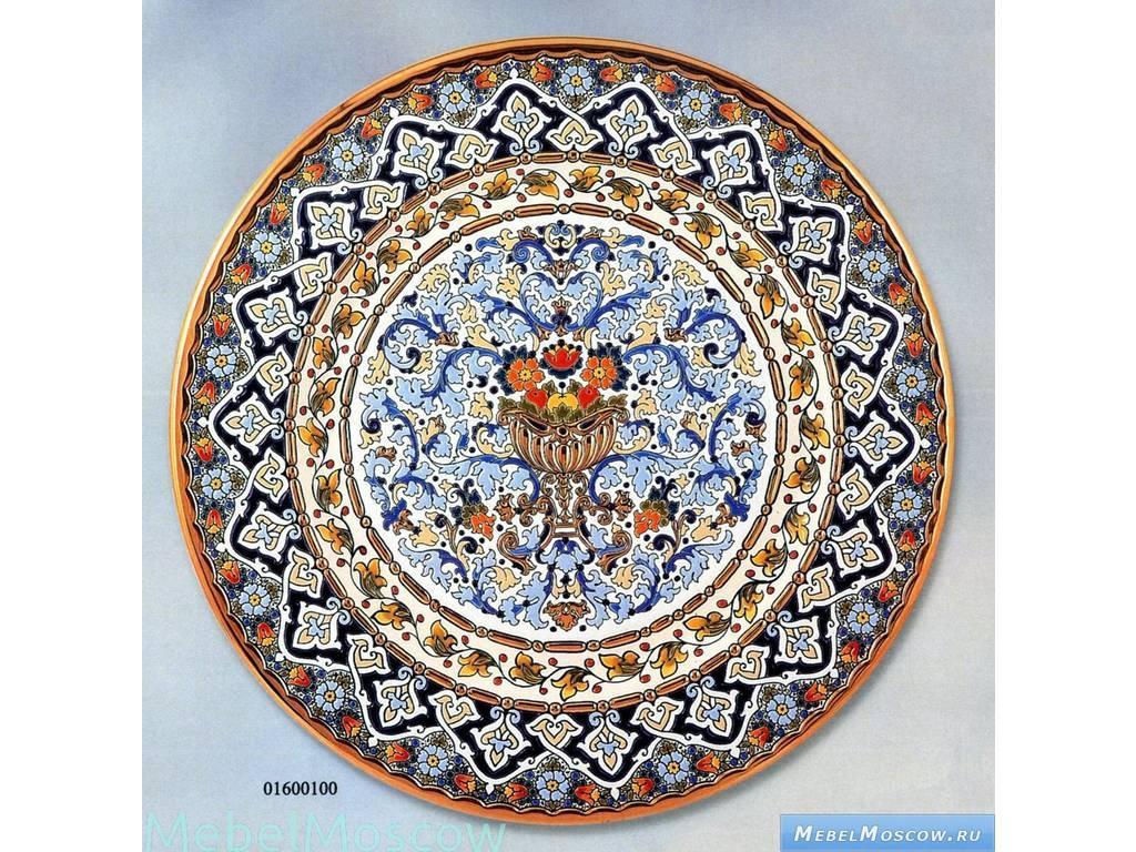 Cearco тарелка декоративная диаметр 60 см (золото) Ceramico