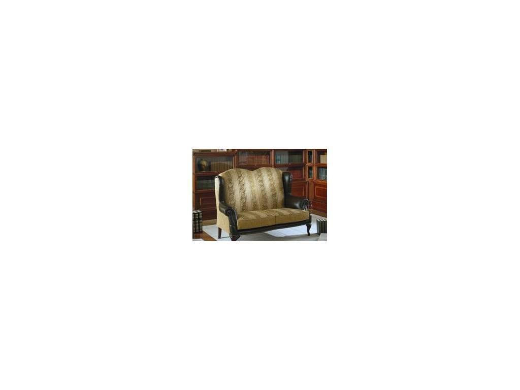 Комдис диван 2-х местный  (коричневый) Турин