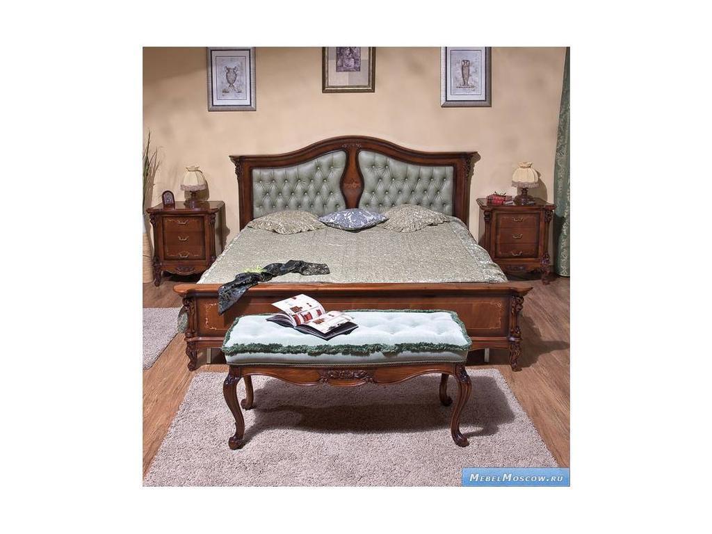 Simex кровать двуспальная 160х200 (орех) Regallis
