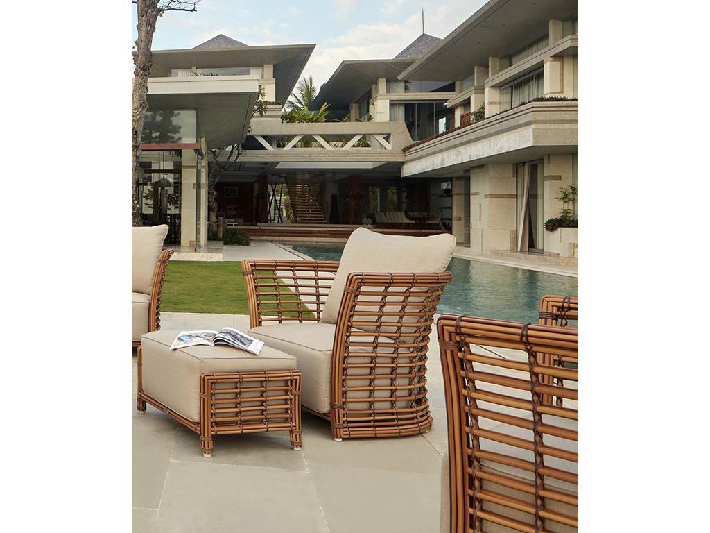 Skylinedesign кресло садовое с подушками (NATURAL MUSHROOM) Villa