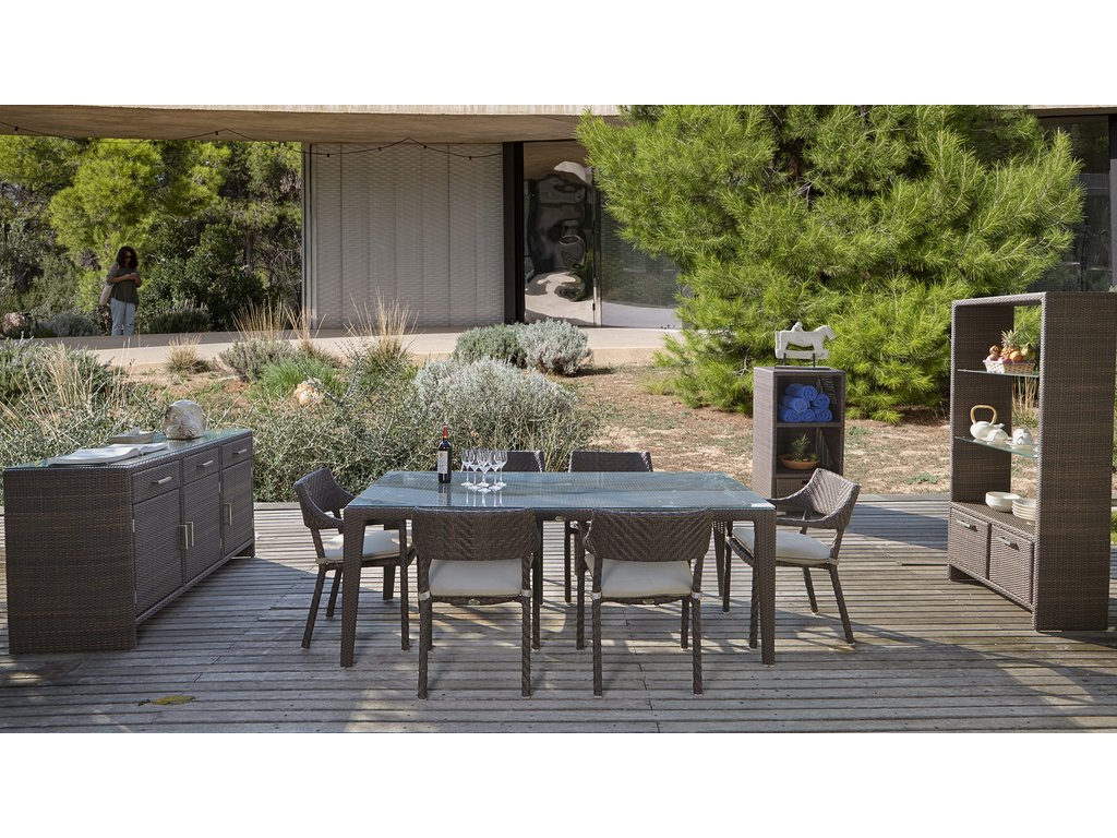 Кресло садовое Skylinedesign Plank