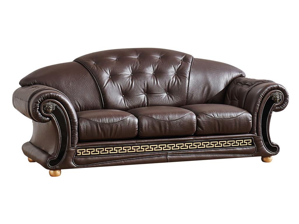 ESF диван 3-х местный 3-местный (коричневый) Versace