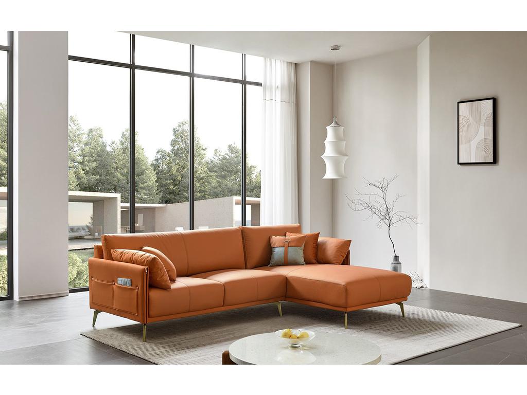 Диван угловой ESF California Nappa