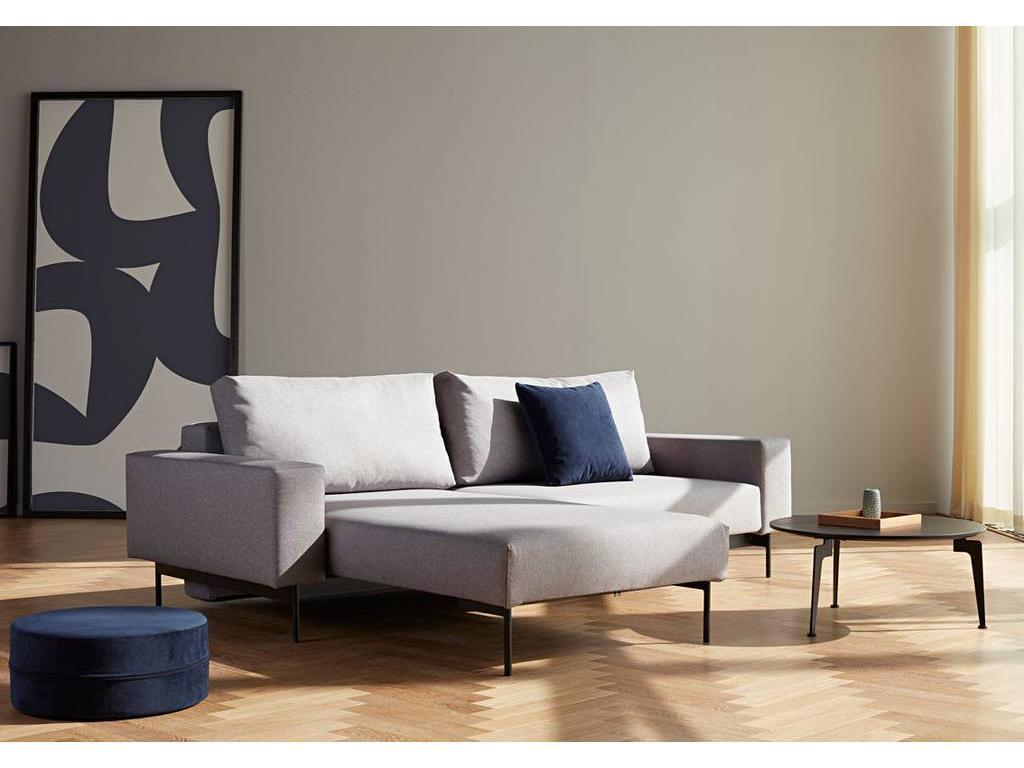 Innovation диван угловой с подлокотниками тк.217 (серый) Bragi