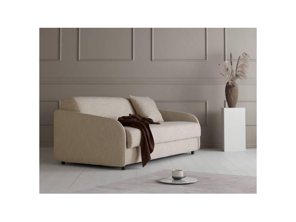 Innovation диван-кровать 160 с подлокотниками раскладной тк.565 (бежевый) Eivor