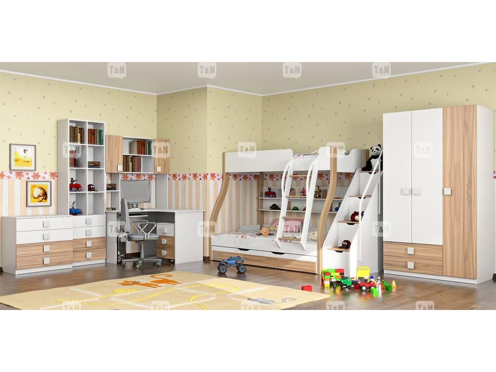 Tomyniki детская комната современный стиль  (цвет дуба) Tracy