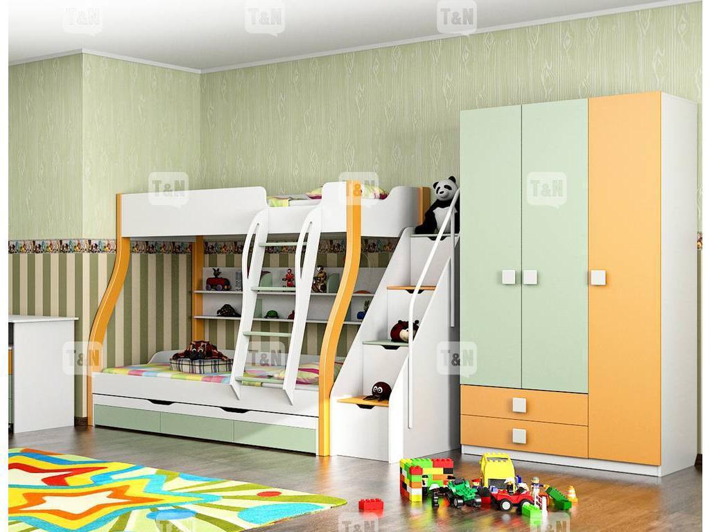 Tomyniki детская комната современный стиль  (салатовый) Tracy