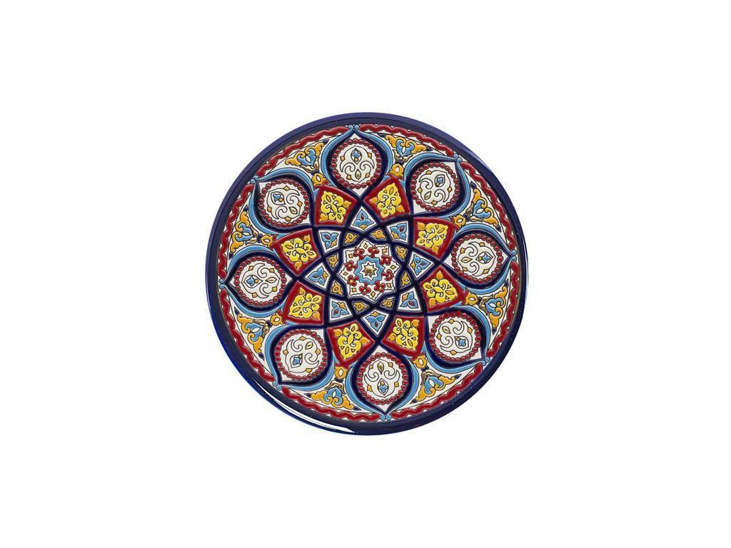 Artecer тарелка декоративная 28см (синий, разноцветный) Ceramico