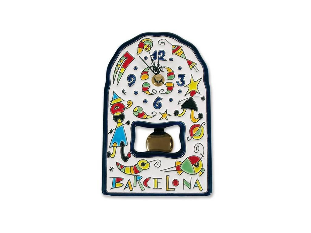 Artecer часы настольные с маятником 11х18см (синий, разноцветный) Barcelona