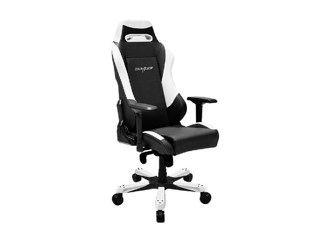 DXRacer кресло компьютерное  (черный, белый) Iron