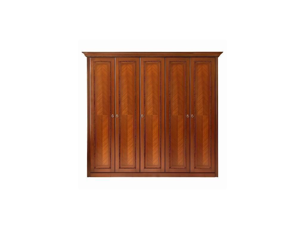 Timber шкаф 5-ти дверный  (янтарь) Палермо