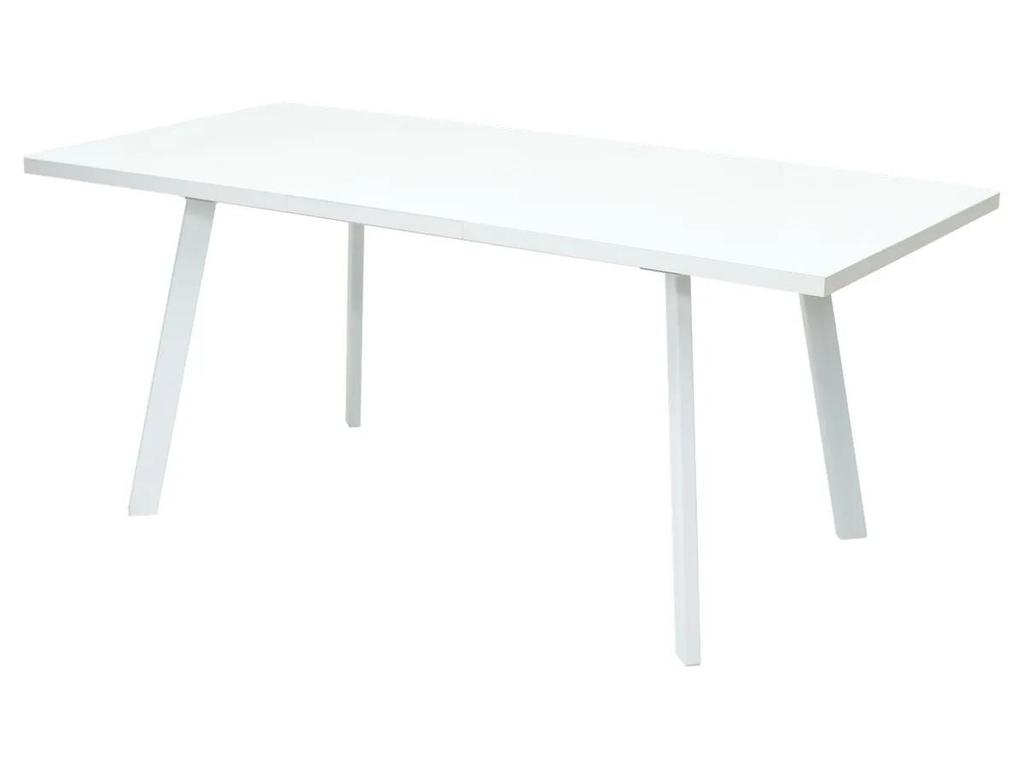 Megapolis стол обеденный раскладной (белый) Фин