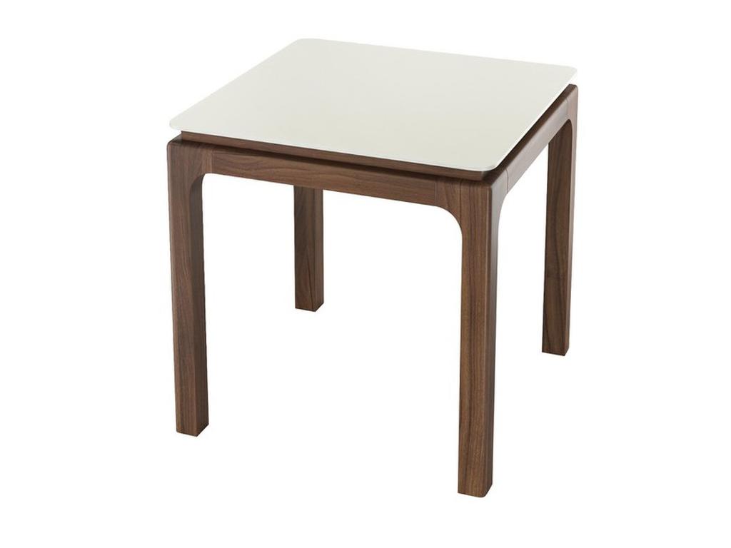 Mod Interiors стол приставной (светло-серый/орех) Calpe