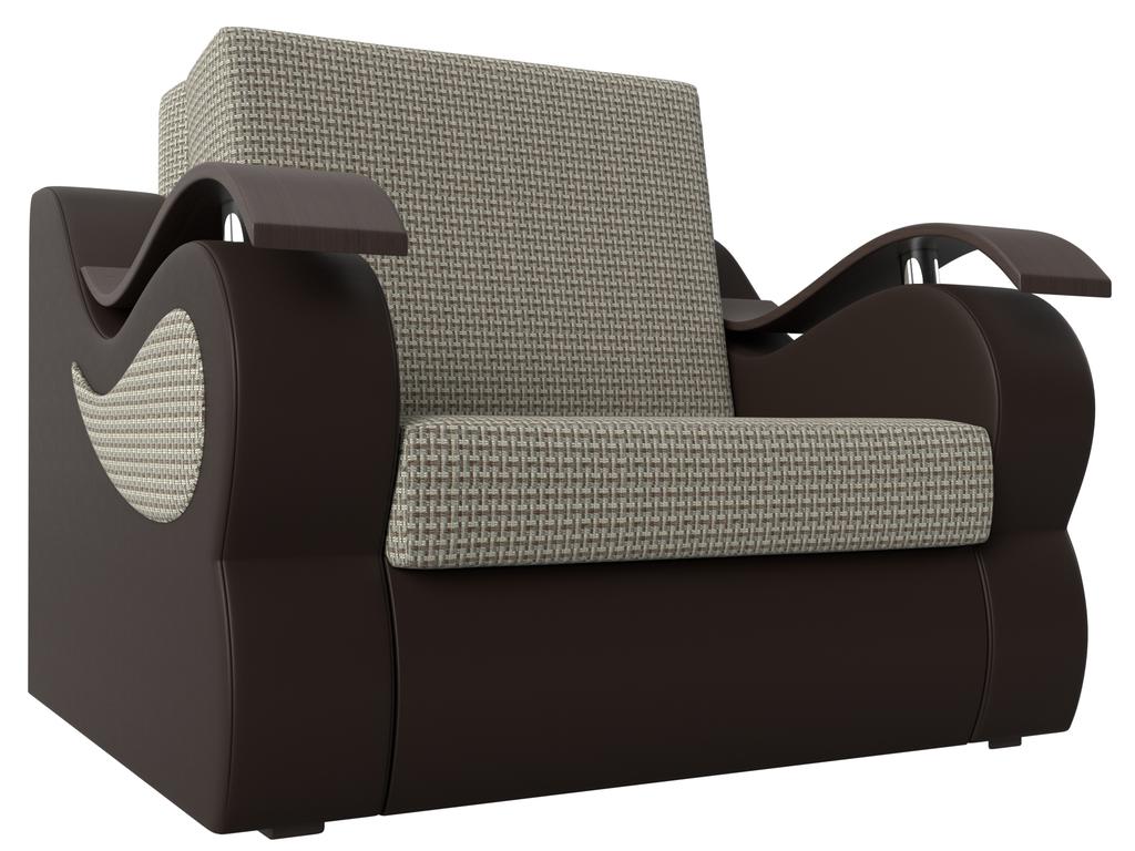 Лига Диванов кресло-кровать  (бежевый/коричневый) Меркурий 60