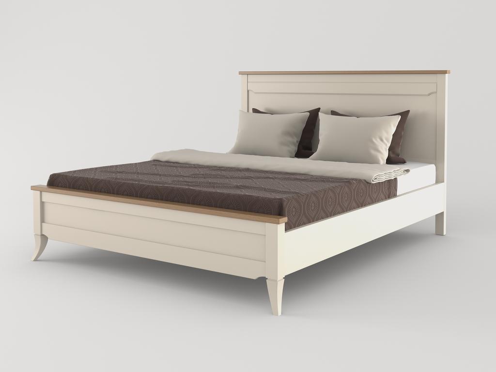 МастМур кровать двуспальная 160х200 (ваниль) Римини