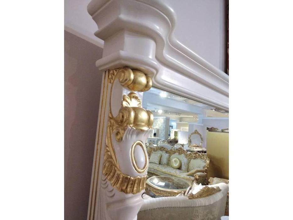 Carpenter зеркало напольное  (белый, золото) Изабелла