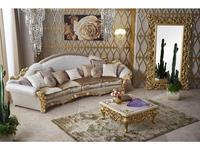 Morello Gianpaolo диван  (слоновая кость, золото) Gardenia