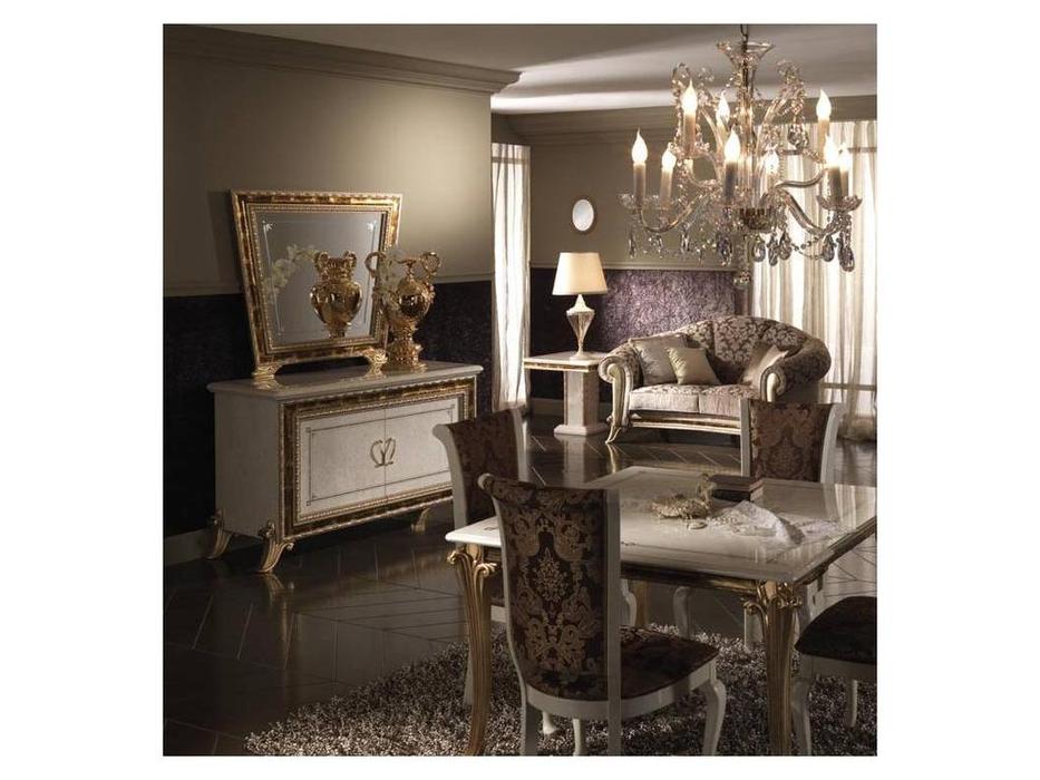 Arredo Classic зеркало настенное к комоду 2-дв. (слоновая кость) Раффаэлло