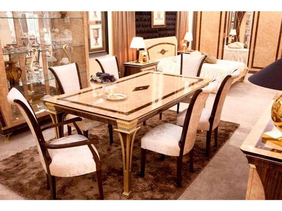Arredo Classic стул с подлокотниками  (орех) Rossini
