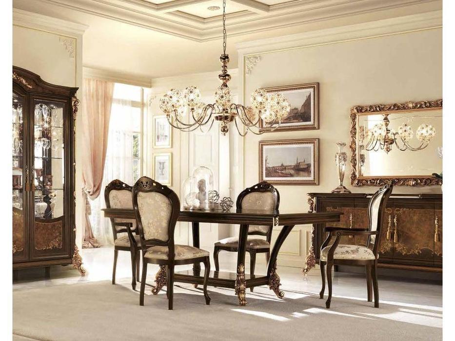 Arredo Classic стол обеденный  (орех, золото) Sinfonia