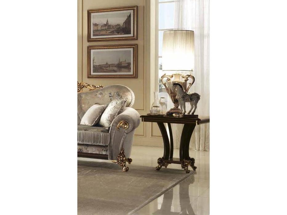 Arredo Classic стол журнальный  (орех, золото) Sinfonia
