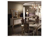 Arredo Classic зеркало настенное к комоду 2-дв. (слоновая кость) Раффаэлло