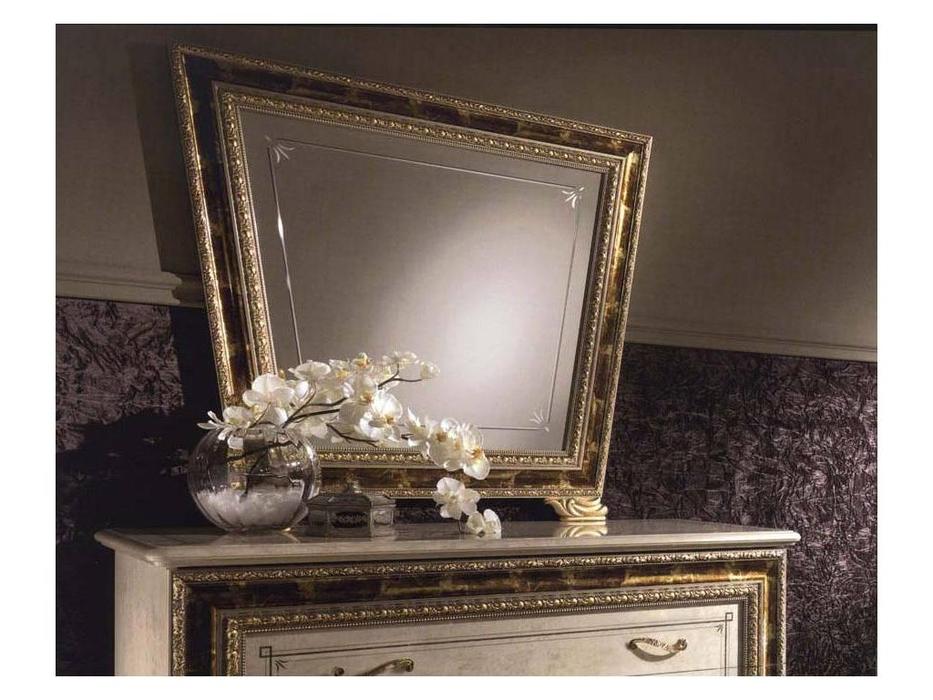 Arredo Classic зеркало настенное к комоду 3 ящика (слоновая кость) Раффаэлло