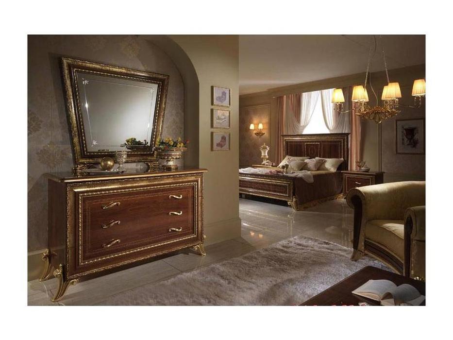 Arredo Classic зеркало настенное для комода (орех) Giotto