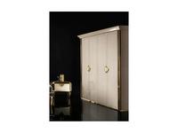 Arredo Classic шкаф 4 дверный  (слоновая кость, вяз, золото) Diamante