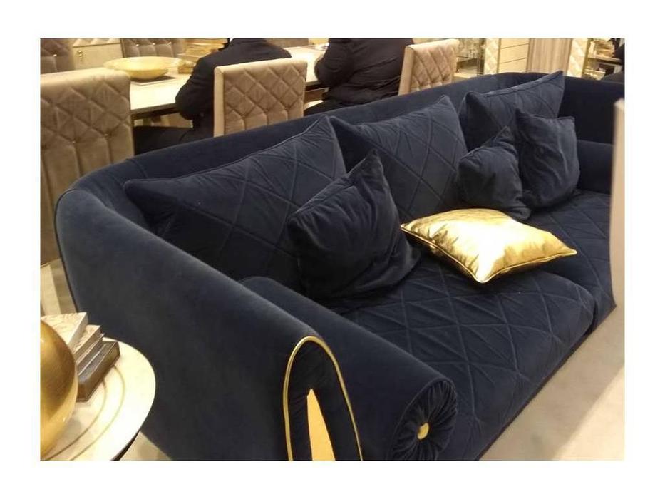 Arredo Classic диван 2-х местный ткань кат. E (синий) Sipario
