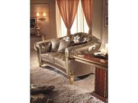 Arredo Classic диван 3-х местный Джотто ткань кат. G (золото) Giotto