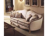 Arredo Classic диван 3-х местный ткань (бежевый) Donatello