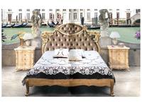 MobilPiu кровать двуспальная Venezia 160х190 (золото) Madame Royale