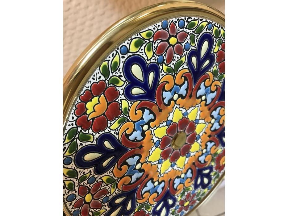 Cearco тарелка декоративная диаметр 17 см (золото) Ceramico