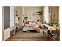 Vox детская комната современный стиль 03 (белый,графит,серый,розовый) Concept
