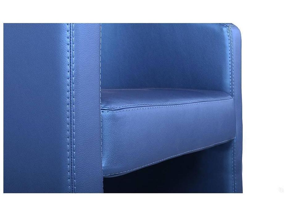 Евроформа кресло тк. Экокожа (синий) Форум