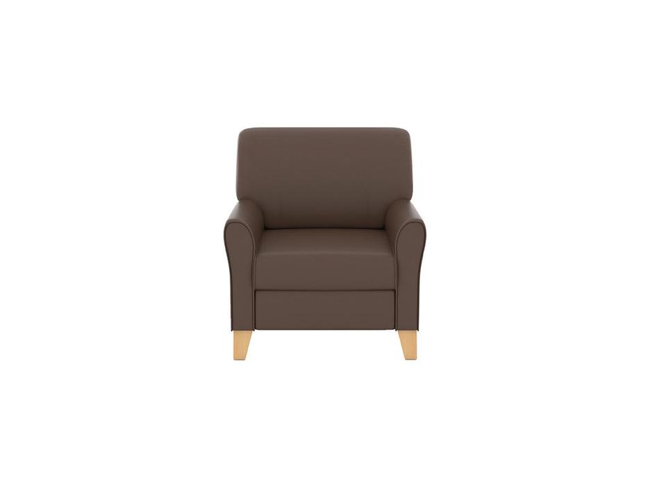 Евроформа кресло  (серый) Европа Вуд