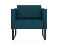 Евроформа кресло  (синий) Тренд