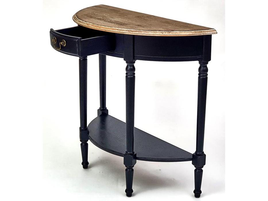 Mobilier de Maison консоль с ящиком (черный) Provence
