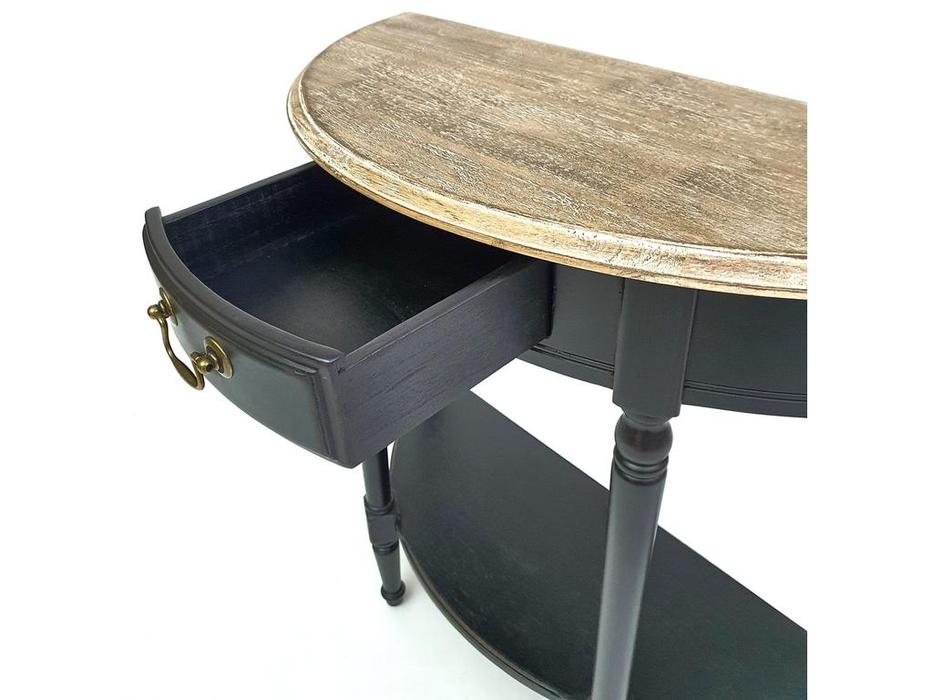 Mobilier de Maison консоль с ящиком (черный) Provence