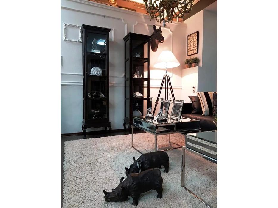 Mobilier de Maison витрина 1 дверная  (черный) Belveder