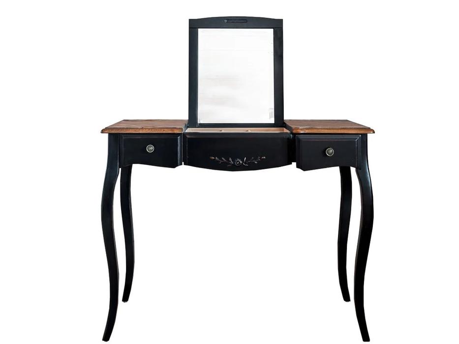Mobilier de Maison стол туалетный с зеркалом (черный) Ancien Belveder