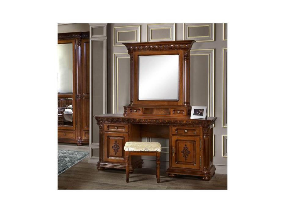 Simex пуф  (орех, ткань) Венеция Люкс