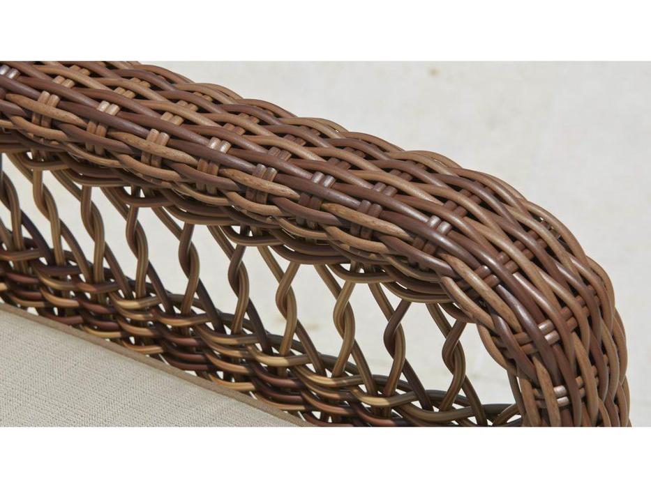 Skylinedesign кресло садовое с подушками (бежевый) Ebony