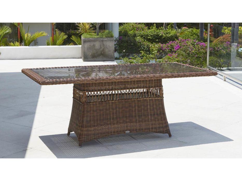 Skylinedesign стол садовый не раскладной (коричневый) Ebony