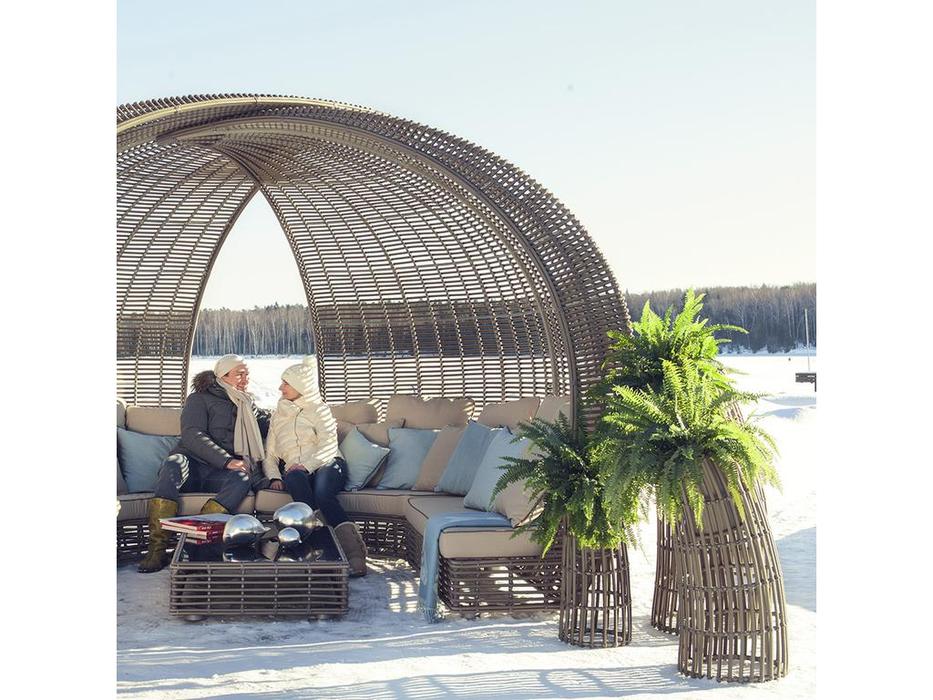 Skylinedesign стол журнальный садовый (белый) Spartan