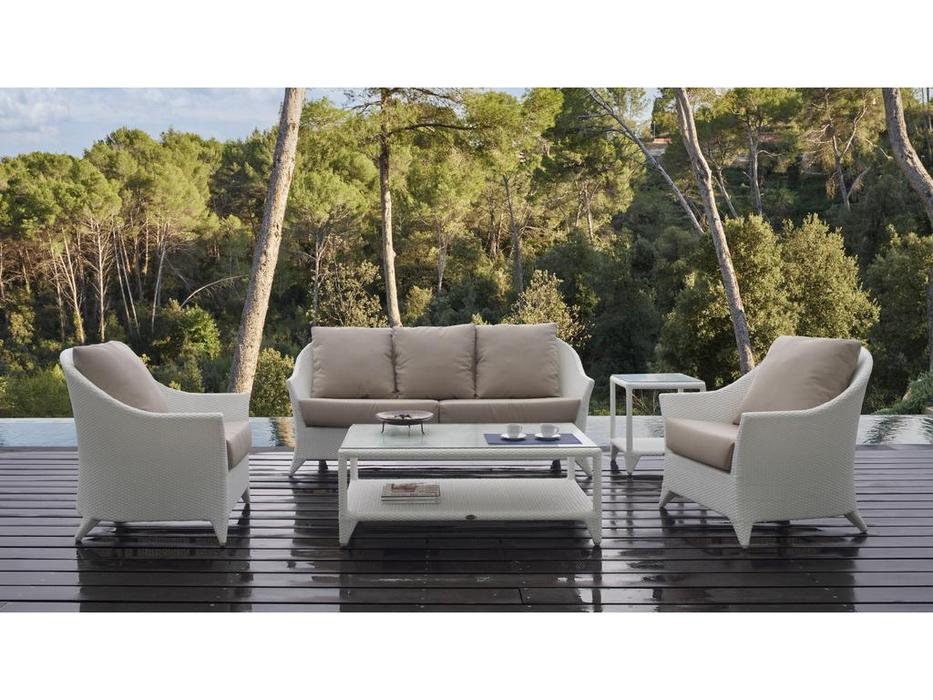 Skylinedesign стол журнальный садовый (коричневый) Malta